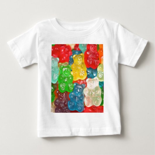 Groot gummy-beren patroon voor groot en klein, sno (Voorkant)