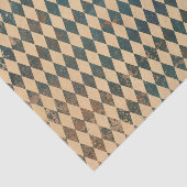 Groot Harlequin Diamond Pattern Tissuepapier (Detail)
