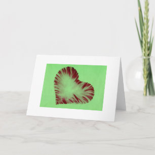 Groot hart kaart