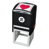 Groot Hart Zelfinktende Stempel (Product)