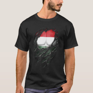 Groot Hongaars erfgoed omgetopt Hongarije T-shirt