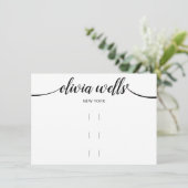 Groot horizontaal beeldscherm met drie haarklemmen kaart (Staand voorkant)