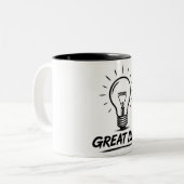Groot Idee Lamp Klassieke Mok (Voorkant links)