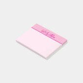 Groot is Uw trouw geschenk Post-it® Notes (Schuin)