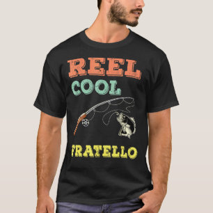 Groot Italiaans Oudere Bass Visser Koele Broer T-shirt