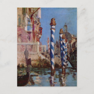 Groot Kanaal in Venetië - Edouard Manet Briefkaart