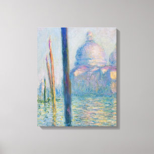 Groot Kanaal Monet Venetië Italië Klassiek Schilde Canvas Afdruk