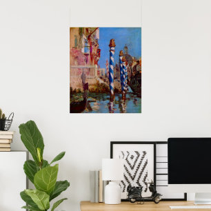 Groot Kanaal van Venetië door Edouard Manet Poster