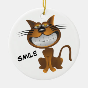Groot Kat Keramisch Ornament