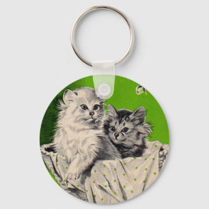 groot kitten klein kitten sleutelhanger