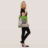 groot kitten klein kitten tote bag (Op model)