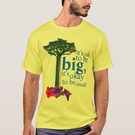 groot klein t-shirt (Voorkant)