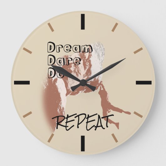 Groot klokje van de klimmer grote klok (Voorkant)