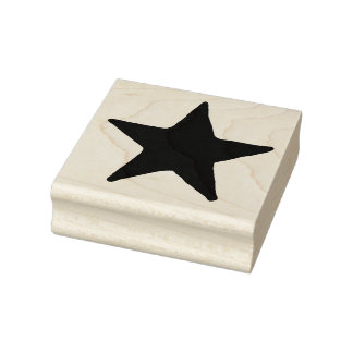 Groot Land Star Rubber Art Stamp Rubberstempel