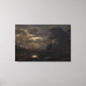 Groot landschap met brug canvas afdruk (Voorkant)