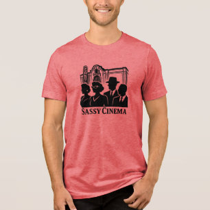 Groot logo Castro - meer opties Tri-Blend Shirt