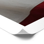 Groot machtig Amerikaans Eagle FLAG-Poster Poster (Hoek)