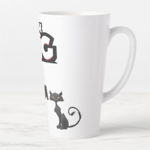 Groot mamma ontwerp voor koele katten latte mok