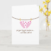 groot meisje kaart (Gele Bloem)