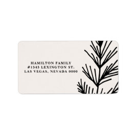 Groot Merry & Leaves-label Etiket