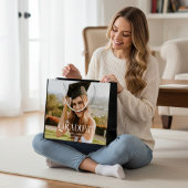 Groot Moderne Afstudeerfoto Script Cadeauzakje