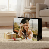 Groot Moderne Afstudeerfoto Script Cadeauzakje