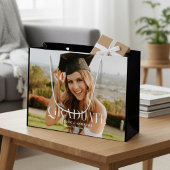 Groot Moderne Afstudeerfoto Script Cadeauzakje