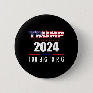Groot naar Rig Gezegde Trump 2024 Grappig Trump Qu Ronde Button 5,7 Cm