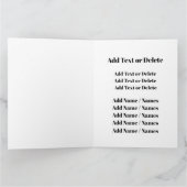 GROOT Nieuwjaar, Verjaardag, enz. Kaart (Binnen)