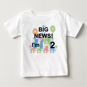Groot nieuws Circus 2e verjaardag T-shirts en gesc
