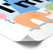 Groot nieuws Circus 3e verjaardag Tshirts en gesch Poster (Hoek)