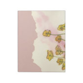 Groot notitieblok met gele papavers (Gedraaid)