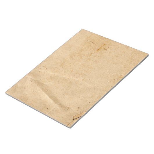 Groot Notitieblok oud papier (Schuin)