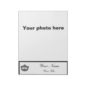 Groot notitieblok voor de wedstrijdhandtekening -  (Gedraaid)