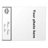 Groot notitieblok voor de wedstrijdhandtekening -  (Voorkant)