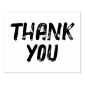 Groot Onderdruk Dank u Rubberstempel (Afrduk)