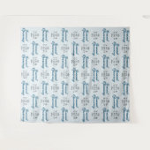 Groot openingsachtergrond Stap herhaal Aangepaste Wandkleed (Voorkant (horizontaal))