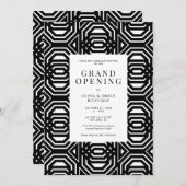 Groot openingsbedrijf kaart (Voorkant / Achterkant)