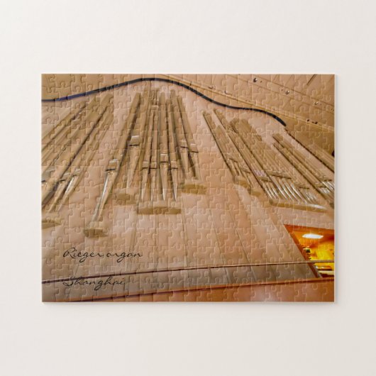 Groot orgaan in China puzzel Legpuzzel (Horizontaal)