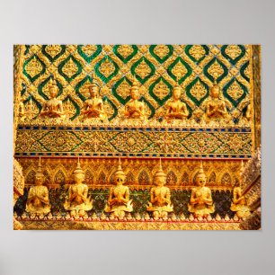 Groot Paleis in Bangkok, Thailand Poster