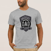 Groot pap ooit Modern Vaderdag cadeau T-shirt (Voorkant)