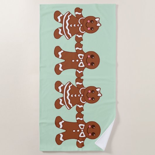 Groot peperkoek handdoek cadeau (Voorkant)