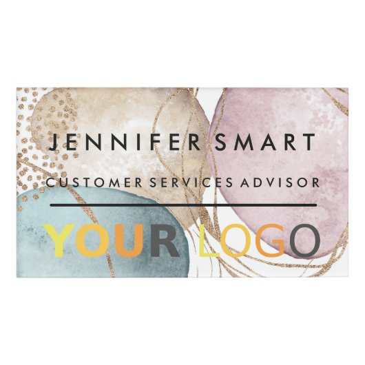 Groot personeel van de NaamBadge Magnet van de Dou (Voorkant)