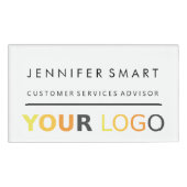 Groot personeel van de NaamBadge Magnet van de Dou (Voorkant)