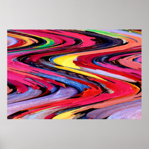 Groot Poster 24 x 36 in gedempte kleuren - Herfst 