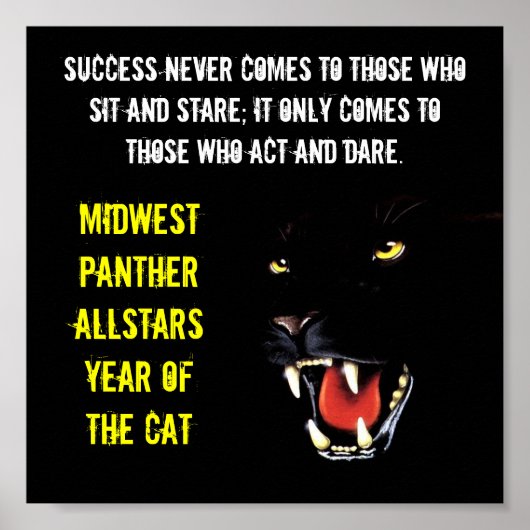 Groot Poster - Succes (Voorkant)