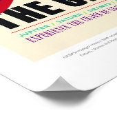  groot rondtraject voor zonne-energie poster (Hoek)