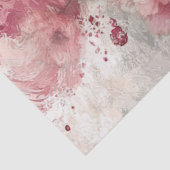 Groot roze  geïnspireerd bloemenweefselpapier tissuepapier (Detail)
