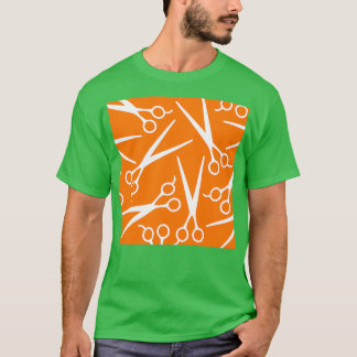 Groot schaar patroon 1 Grote volledige versie T-shirt
