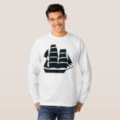 Groot Schip T-shirt (Voorkant volledig)